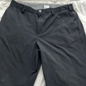 Black adidas golf shorts size 36
